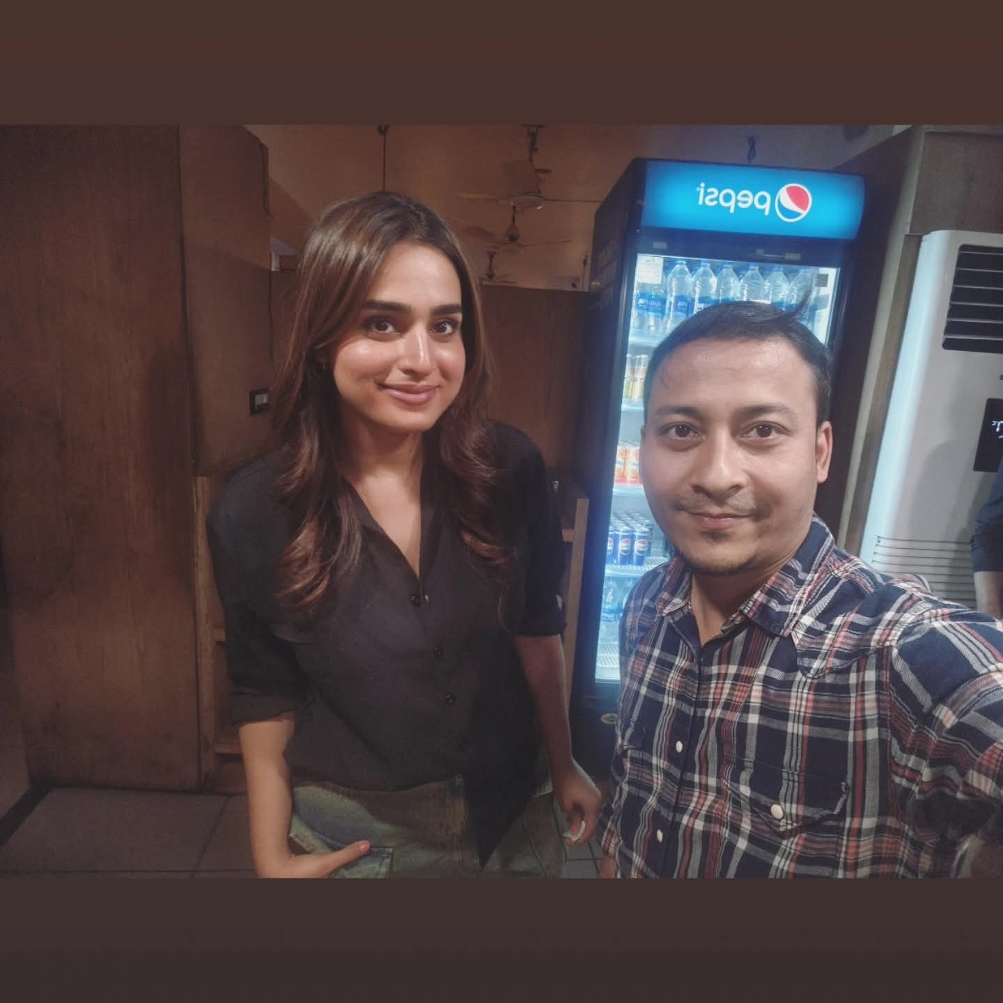 Selfie with Ayesha Khan