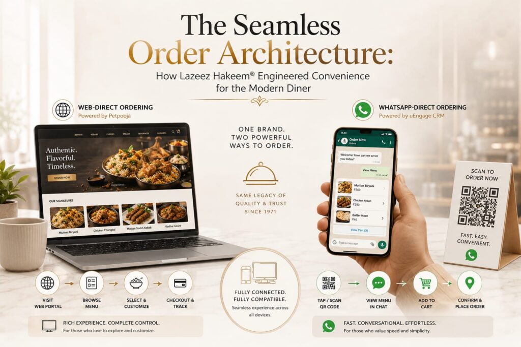 The Seamless Order Architecture: How Lazeez Hakeem® Engineered Convenience for the Modern Diner