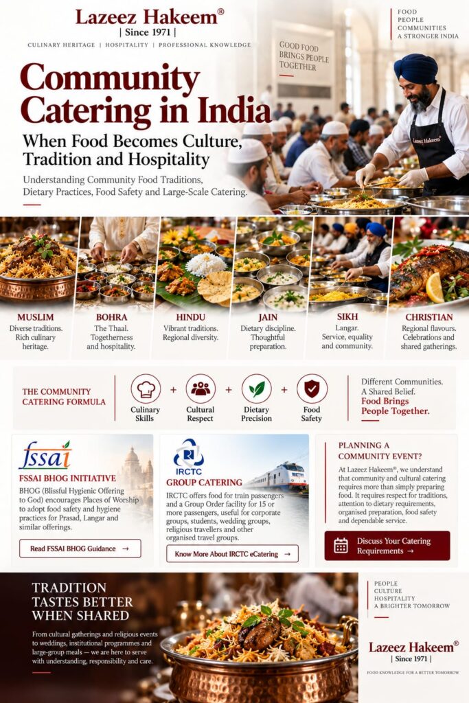 Community Catering in India: When Food Becomes Culture, Tradition and Hospitality